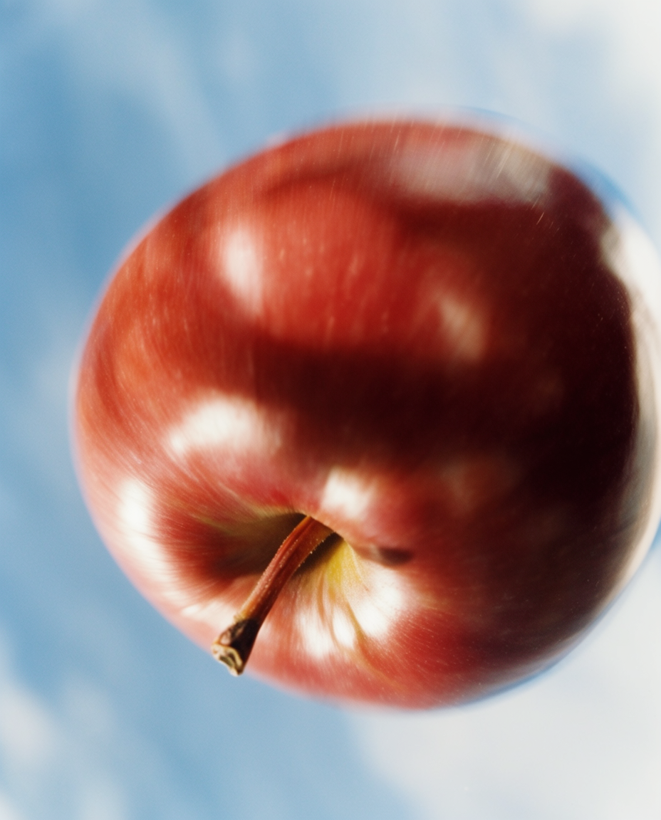 An open-ended omni-style apple prompt study that treats {object} as a flexible visual anchor across medium, camera, and scene. Create a polished image where the apple remains immediately recognizable while the surrounding world feels experimental, cinematic, and slightly uncanny. Use strong composition, controlled lighting, rich surface detail, and a refined editorial finish. Vertical composition, 3:4 aspect ratio, no text, no letters, no numbers, no watermark, no logo.